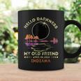 Hello Darkness My Old Friend Total Eclipse 2024 Indiana Coffee Mug Gifts ideas