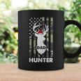 Herren Dad Hunter Weihnachten Coole Amerikanische Flagge Jagd Papaater Tassen Geschenkideen