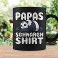 Herren Papa's Schnarch Bester Papaatertag Sohn Tassen Geschenkideen