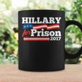 Hillary Clinton For Prison 2017 Political Coffee Mug Gifts ideas
