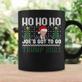 Ho Ho Ho Joe's Got To Go Trump 2024 Ugly Sweater Christmas Coffee Mug Gifts ideas