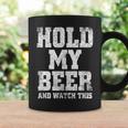 Hold My Beer And Watch This Distressed Redneck Coffee Mug Gifts ideas