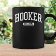 Hooker Oklahoma Ok Vintage Athletic Sports Coffee Mug Gifts ideas