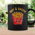 Hot & Salty Winking French Fries Flirtatious Lover Fast Food Coffee Mug Gifts ideas