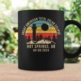 Hot Springs Arkansas Total Solar Eclipse 2024 Mountain Tower Coffee Mug Gifts ideas