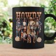 Howdy Black Cowgirl Western Rodeo Melanin History Texas Coffee Mug Gifts ideas