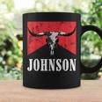 Howdy Cojo Western Style Team Johnson Family Reunion Coffee Mug Gifts ideas