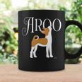 Howling Basenji Puppy Aroo A Sound Of Singing Happy Pack Dog Coffee Mug Gifts ideas