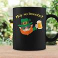 Hoy Se Bebe St Patrick Day Leprechaun Dominican Coffee Mug Gifts ideas