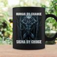 Human By Chance Sigma By Choice Cool Werewolf Coffee Mug Gifts ideas