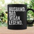 Husband Dad Vegan Legend Father's Day Coffee Mug Gifts ideas