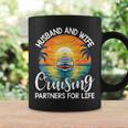 Husband Wife Cruising Partners For Life Cruise Vacation Coffee Mug Gifts ideas