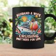 Husband And Wife Cruising Partners For Life Honeymoon Cruise Coffee Mug Gifts ideas