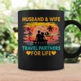 Husband And Wife Travel Partners For Life Beach Traveling Coffee Mug Gifts ideas