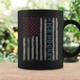 Ice Hockey American Flag Patriotic Usa 4Th Of July Vintage Coffee Mug Gifts ideas