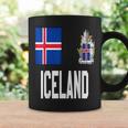 Iceland Flag Hat Helmet Viking Coffee Mug Gifts ideas