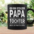 Ich Bin Stolzer Papa Einer Wundervollen Tochter Tassen Geschenkideen