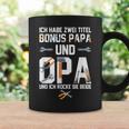 Ich Habe Zwei Titel Bonus Papa Und Opa Rocke Sie Both Tassen Geschenkideen