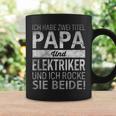 Ich Habe Zwei Titel Papa & Elektriker Dadatertag Geschenk Tassen Geschenkideen