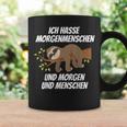 Ich Hasse Morgenmenschschen Und Morgen & Menschen Morgenmuffel I Hasse Tassen Geschenkideen