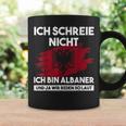 Ich Schreie Nicht Ich Bin Albaner Albanian Eagle Tassen Geschenkideen