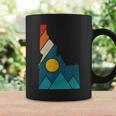 Idaho Vintage State Map Mountains Hiker Camping Pride Coffee Mug Gifts ideas