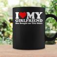 Ilove My Girlfriend Gf I Heart My Girlfriend Gf Couple Coffee Mug Gifts ideas