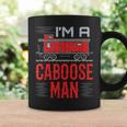 I'm A Caboose Man Hobbyist Model Train Coffee Mug Gifts ideas
