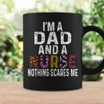 I'm A Dad And A Nurse Nothing Scares Me Father's Day Nursing Coffee Mug Gifts ideas