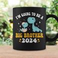 I'm Going To Be A Big Brother 2024 Announcement Dinosaur Coffee Mug Gifts ideas