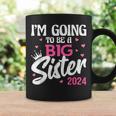 I'm Going To Be A Big Sis Promoted To Big Sister Est 2024 Coffee Mug Gifts ideas