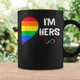 I'm Hers Shes Mine Lesbian Couples Matching Lgbt Pride Flag Coffee Mug Gifts ideas