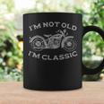 I'm Not Old I'm Classic Motorcycle Graphic Men's Biker Coffee Mug Gifts ideas