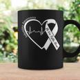 Infertility Awareness Heart Orange Ribbon Ivf Transfer Day Coffee Mug Gifts ideas