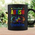Infinity Im A Proud Grandma Autism Awareness Butterfly Coffee Mug Gifts ideas