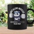 Installing Muscles Please Wait Panda Weight Lifting Barbell Coffee Mug Gifts ideas