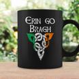 Ireland Celtic Trinity Knot Triquetra Irish Erin Go Bragh Coffee Mug Gifts ideas