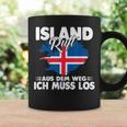 With Island Ruft Aus Dem Weg Ich Muss Los Tassen Geschenkideen