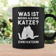 Was Ist Besser Als Eine Katze Katzen Fans Tassen Geschenkideen