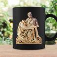 Italian Sculptor Michelangelo Pieta Statue Jesus Mother Mary Coffee Mug Gifts ideas