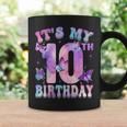 It's My 10Th Birthday Butterfly Theme 10 Year Old Party Girl Coffee Mug Gifts ideas