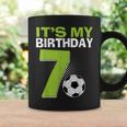 It's My 7Th Birthday Boy Soccer Football 7 Years Old Coffee Mug Gifts ideas