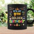 It's My 9Th Golden Birthday 9 Years Old Happy Party Kid Coffee Mug Gifts ideas