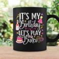 It's My Birthday Let's Play Bunco Player Party Dice Game Coffee Mug Gifts ideas