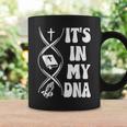 It's In My Dna Cross Bible Verse Pray Christian Coffee Mug Gifts ideas