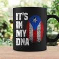 It's In My Dna Puerto Rico Flag Puerto Rican Fingerprint Coffee Mug Gifts ideas