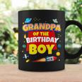 Its My Grandpa Birthday Boy Space Astronaut Family Matching Coffee Mug Gifts ideas