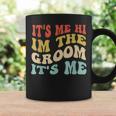 Its Me Hi Im The Groom Its Me Retro Wedding Groom To Be Coffee Mug Gifts ideas