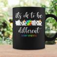 It's Ok To Be Different Cat Autism Awareness Coffee Mug Gifts ideas