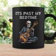 It's Past My Bedtime Skeleton Playing Guitar Coffee Mug Gifts ideas